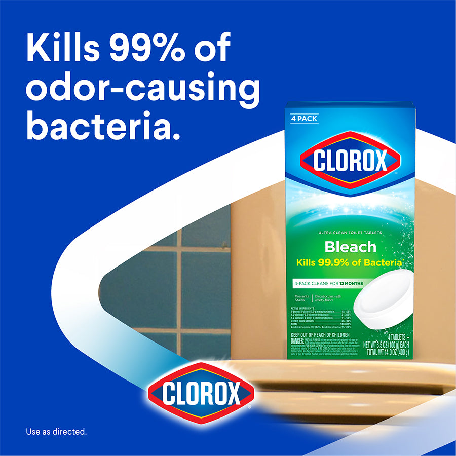 Clorox™ Ultra Clean Toilet Tablets Bleach product image 2