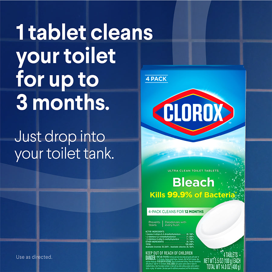 Clorox™ Ultra Clean Toilet Tablets Bleach product image 3