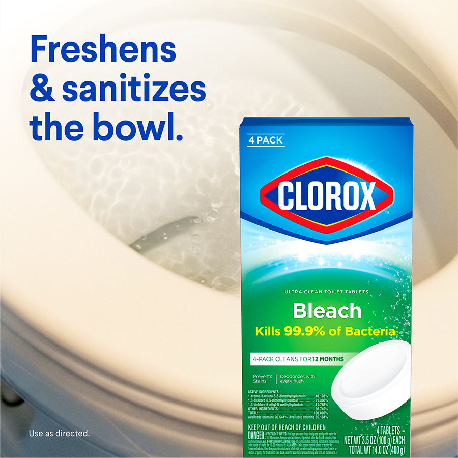 Clorox™ Ultra Clean Toilet Tablets Bleach product image 5