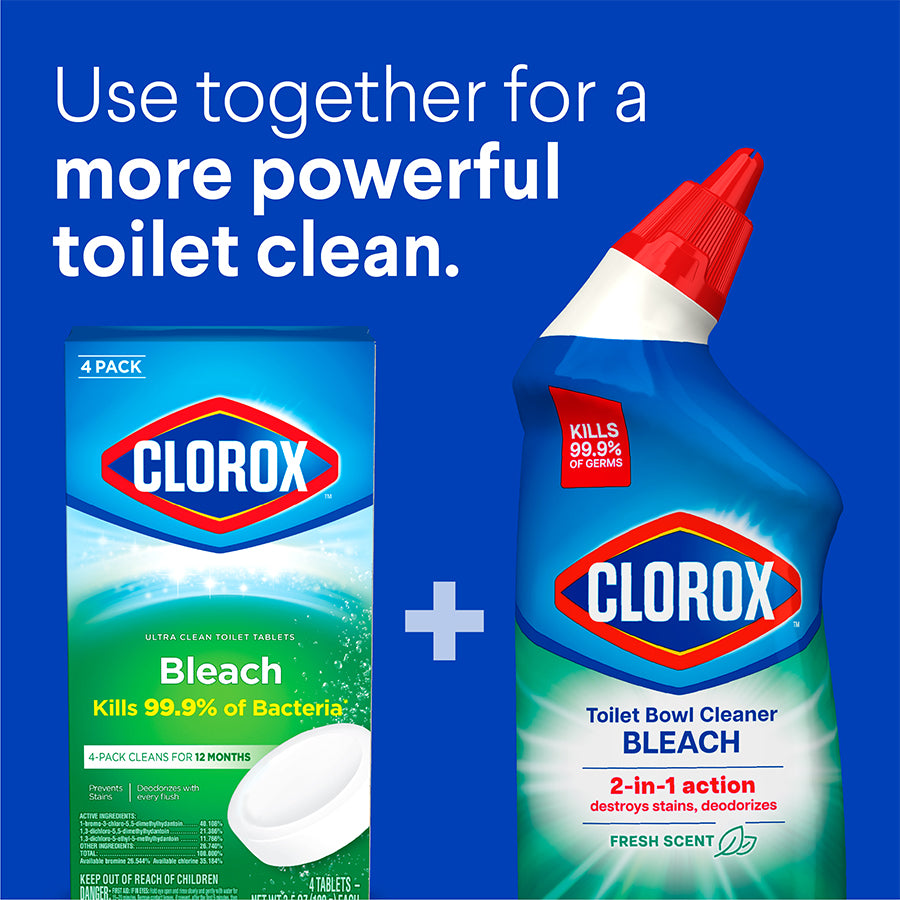 Clorox™ Ultra Clean Toilet Tablets Bleach product image 7