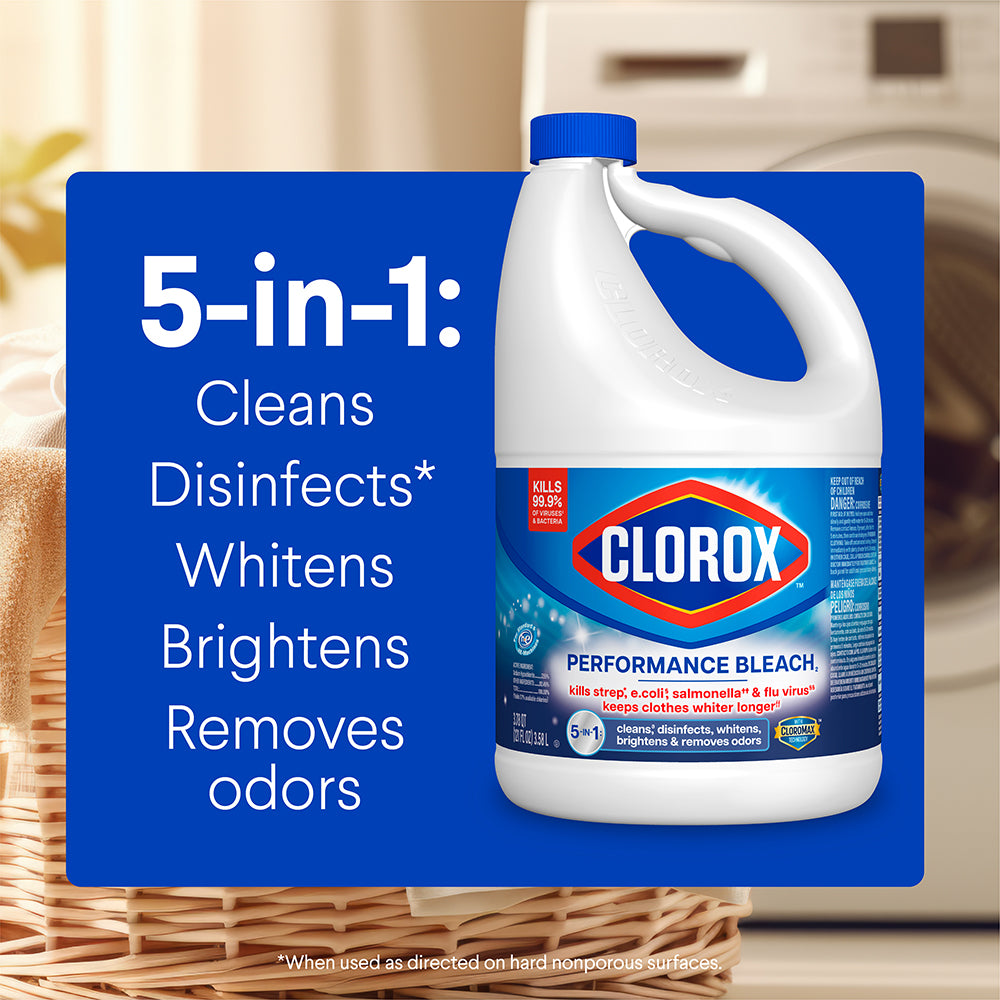 Clorox™ Performance Bleach with CLOROMAX® | Unscented product image 4