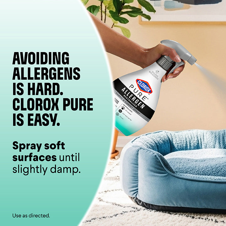 Clorox PURE™ Allergen Neutralizer Fabric & Carpet Spray product image 6