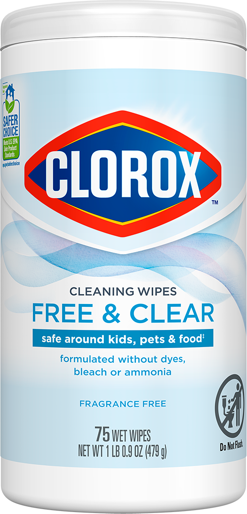 Clorox™ Free & Clear Cleaning Wipes product image 1