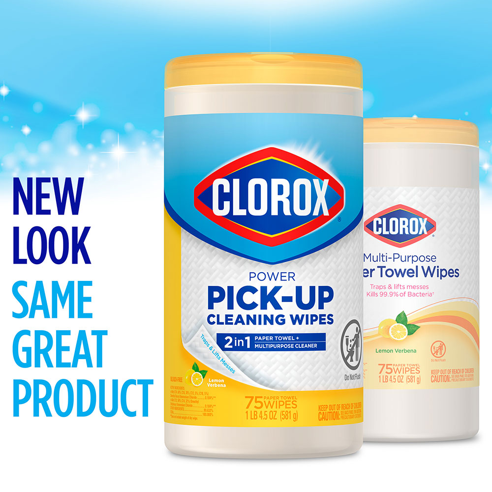 Clorox™ Power Pick-Up Cleaning Wipes | Scented product image 2