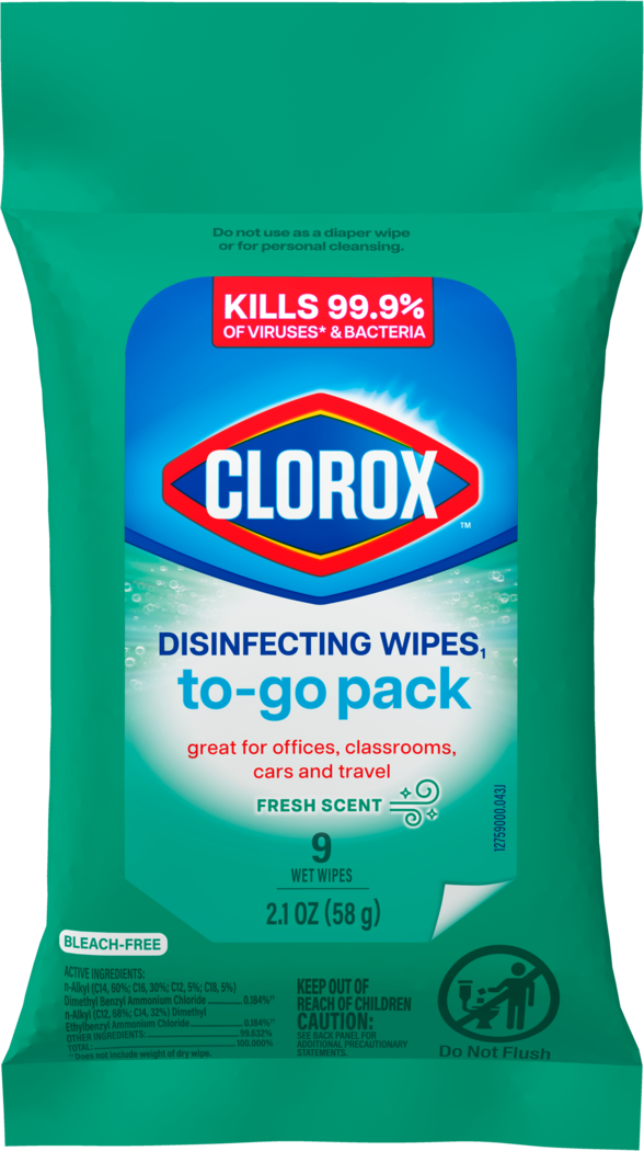 Clorox™ Disinfecting Wipes~3~ On the Go | Scented product image 1