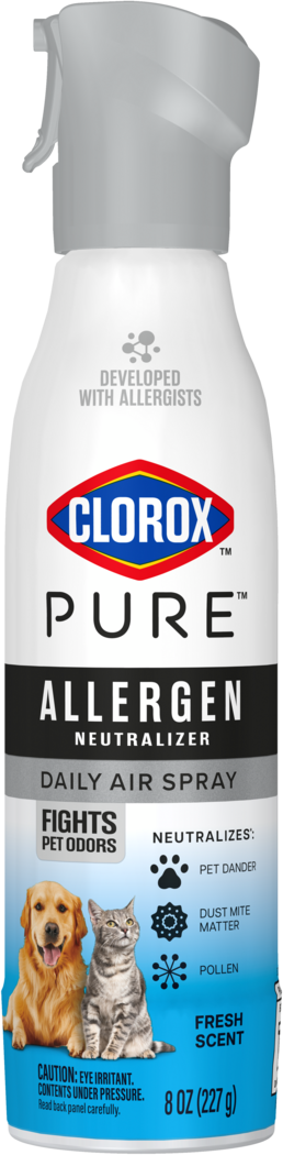 Clorox™ PURE™ Pet Allergen & Odor Neutralizer Daily Air Spray product image 1