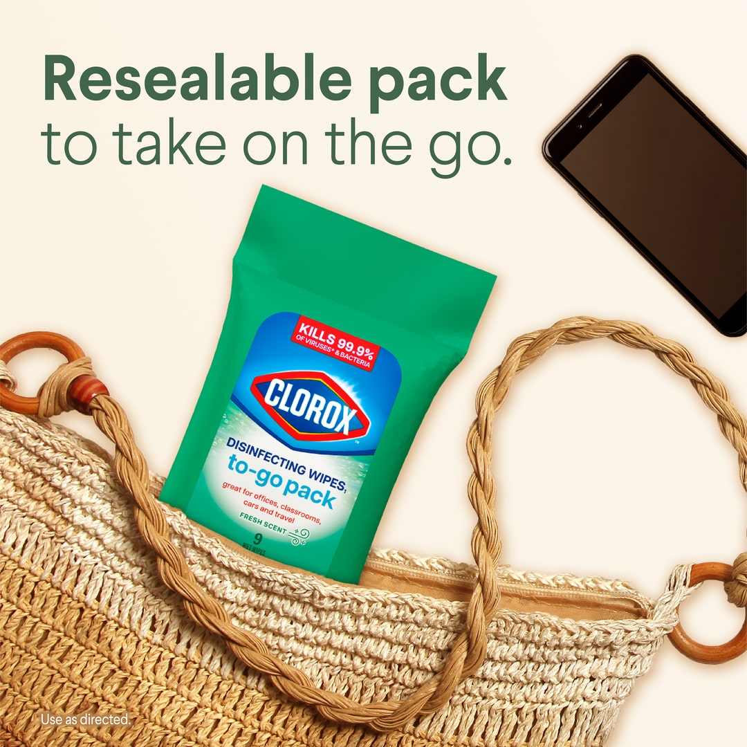 Clorox™ Disinfecting Wipes~3~ On the Go | Scented product image 3
