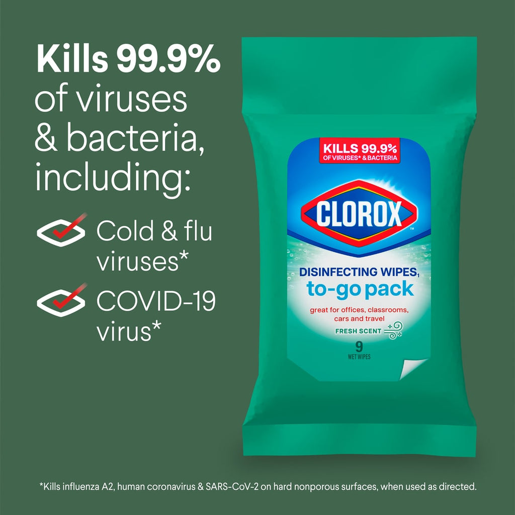 Clorox™ Disinfecting Wipes~3~ On the Go | Scented product image 5