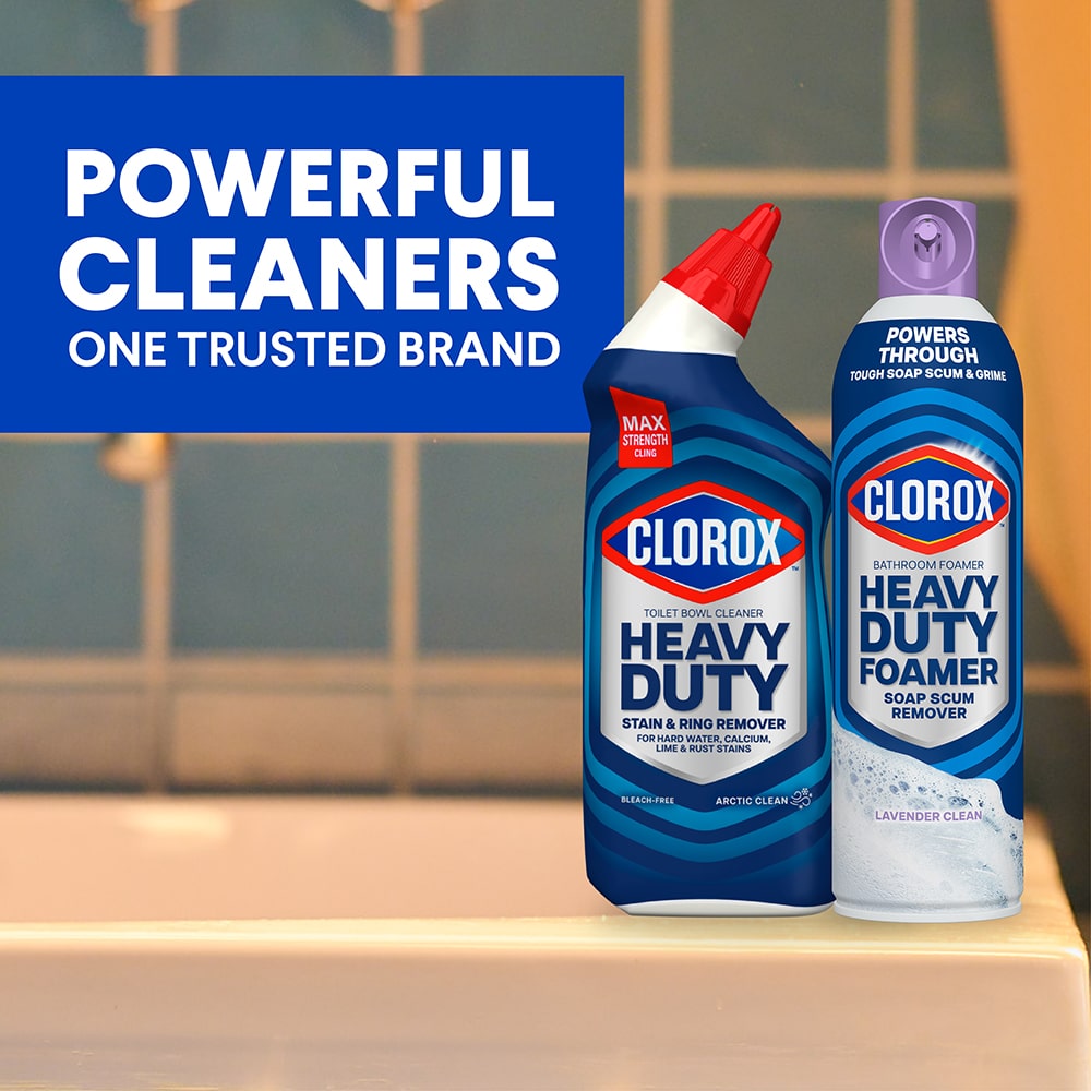 Clorox™ Heavy Duty Bathroom Foamer Soap Scum Remover product image 4