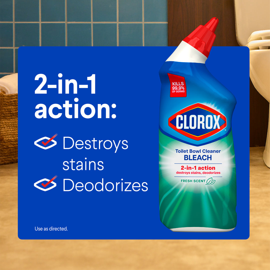 Clorox™ Toilet Bowl Cleaner – with Bleach product image 3