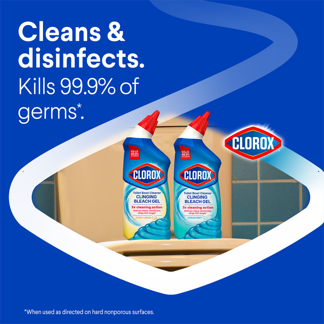 Clorox™ Toilet Bowl Cleaner - Clinging Bleach Gel product image 4