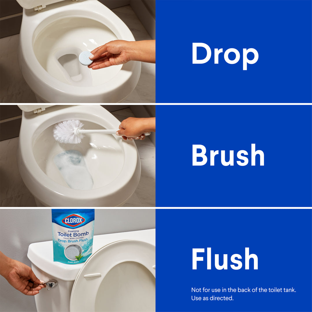 Clorox™ Toilet Bowl Foaming Bomb Cleaner product image 6