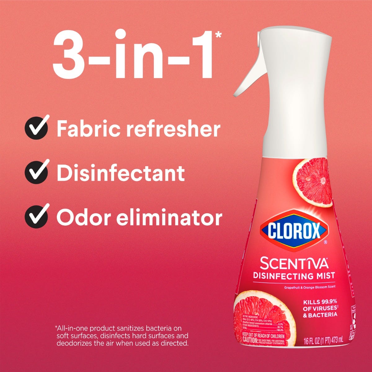 Clorox™ Scentiva™ Disinfecting Mist Refill product image 4