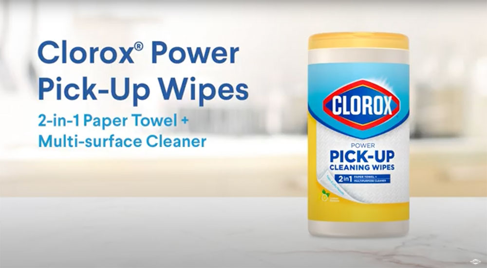 Clorox™ Power Pick-Up Cleaning Wipes | Scented product image 3